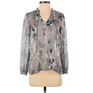 Ann Taylor LOFT Sheer Tunic Blouse l SIZE SP